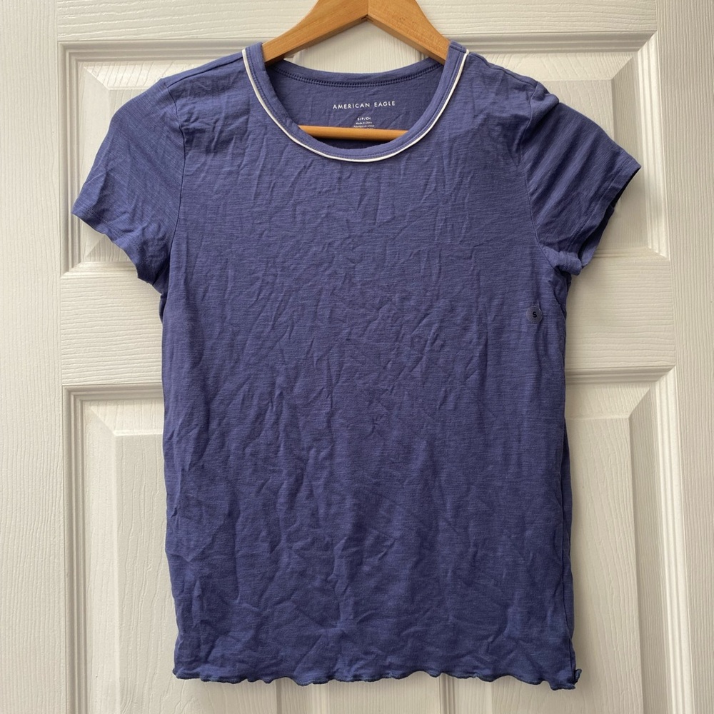 NWT American Eagle Outfitters Blue Short Sleeve Tee